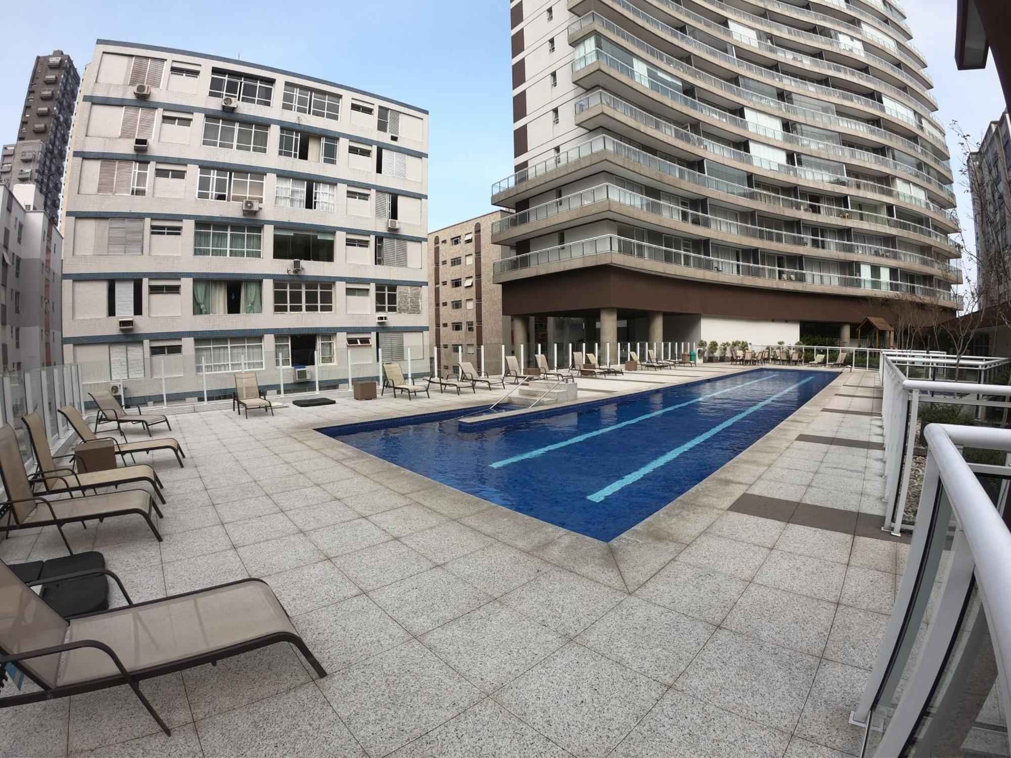 Book Santos - Unlimited 3202 - 2 quartos alto padrão vista mar Santos (Sao Paulo) Exterior foto