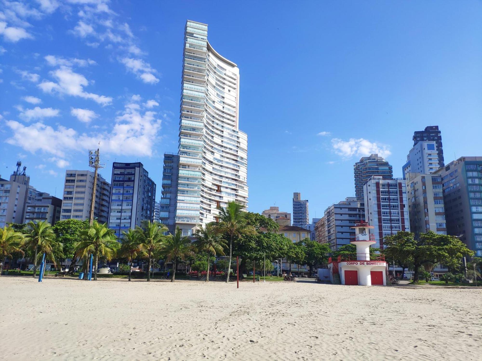 Book Santos - Unlimited 3202 - 2 quartos alto padrão vista mar Santos (Sao Paulo) Exterior foto